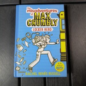 The Misadventures of Max Crumbly 1: Locker‎ Hero - Hardcover - Very Good TA